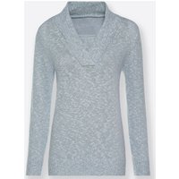 V-Ausschnitt-Pullover