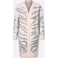 Jacquardstrickjacke