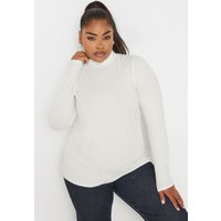 Yours Bénéficiez de 25% de réduction sur le col roulé blanc manches longues 42