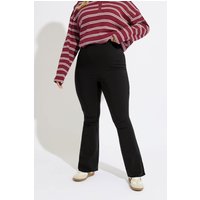 Yours Yours Damen Bengalineschlaghose in Schwarz in Größe 44 | Polyester/Elasthan