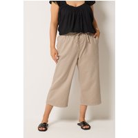 Yours Damen Yours – Knöchellange Denimhose in Naturbraun in Größe 48 | Baumwolle