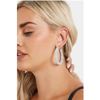 Remise de 50 % sur les boucles doreilles en maille argentée Yours