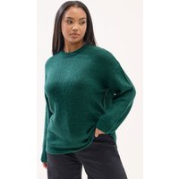 Yours Yours Damen Strickpullover in Petrol in Größe 54-56 | Acryl