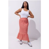 Limited Collection Limited Collection Damen Rock mit Vichymuster in Größe 50-52 | Polyester/Elasthan