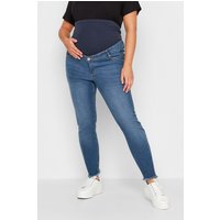 Bump It Up Bump It Up Damen Maternity – Avajeans in Blau und mit Pushupeffekt in Größe Short 54 | Baumwolle/Elasthan