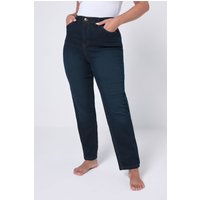 Yours Yours Damen Jeans „Ruby“ in Dunklem indigoblau mit Geradem Bein in Größe Short 56 | Baumwolle/Polyester/Elasthan