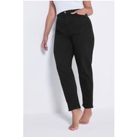 Yours Yours Damen Momjeans in Schwarz in Größe 54 | Baumwolle/Elasthan