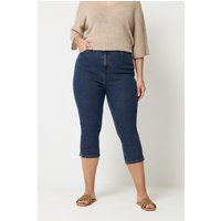 Yours Yours Damen Caprijeans "Ava" in indigoblau in Größe 56 | Baumwolle/Elasthan