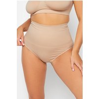 Yours Yours Plus Size Curve Figurformender Slip Nudefarben in Größe 50-52 | Elasthan/Nylon