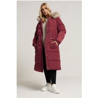 Yours Yours Damen Wattierter Parka in Rot in Größe 44 | Polyester
