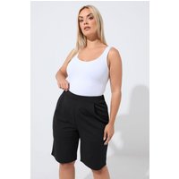 Limited Collection Limited Collection Damen Yours Elegante Shorts in Schwarz in Größe 42 | Polyester/Elasthan