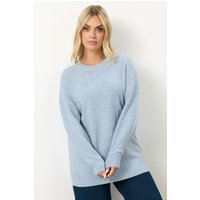 Yours Yours Damen Pullover in Hellblau aus Softtouchgewebe in Größe 46-48 | Polyester/Elasthan/Acryl