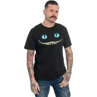 Alice im Wunderland Smile Herren T-Shirt schwarz Alice im Wunderland Smile Herren T-Shirt schwarz