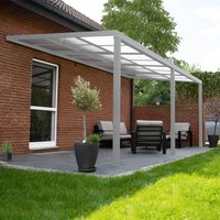 Home Deluxe Techo de terraza SOLIS DELUXE - 579 x 295 x cm Blanco
