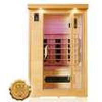 Dewello Infrarotkabine WINDSOR 120cm x 100cm