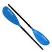 24MOVE® Paddel LAGO Doppelpaddel Stechpaddel für SUP Stand Up Board, Kajak, leicht aus Aluminium 220 cm, blau