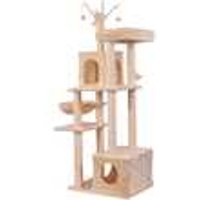 BENNO® Kratzbaum Kletterturm Katzenmöbel Sisal BELLA, beige