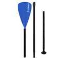 24MOVE® SUP Paddel Einzelpaddel Stechpaddel für SUP Stand Up Board, Kajak, leicht aus Aluminium, verstellbar blau