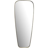 FineBuy Wandspiegel 38×100 cm Metall Design Hängespiegel Gold, Eisen Dekospiegel Rechteckig Abgerundet mit Rahmen, Spiegel Wand Groß, Flurspiegel Länglich, Garderobenspiegel Modern | Farbe: Gold FineBuy Wandspiegel 38×100 cm Metall Design Hängespiegel Gold, Eisen Dekospiegel Rechteckig Abgerundet mit Rahmen, Spiegel Wand Groß, Flurspiegel Länglich, Garderobenspiegel Modern | Farbe: Gold