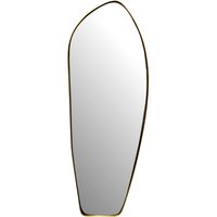 Finebuy Design Wandspiegel organische Form 90 cm moderner unregelmäßiger rahmenloser Spiegel asymmetrisch gold, Badezimmer, Schlafzimmer, Eingangsbereich, Flur | Farbe: Gold Finebuy Design Wandspiegel organische Form 90 cm moderner unregelmäßiger rahmenloser Spiegel asymmetrisch gold, Badezimmer, Schlafzimmer, Eingangsbereich, Flur | Farbe: Gold