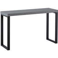 FineBuy Konsolentisch Beton-Optik / Schwarz 120x40x76 cm Design Anrichte Flur, Ablagetisch Grau Schmal, Flurtisch mit Metallbeine, Dielentisch Lang Hoch, Kleiner Schreibtisch | Farbe: Grau FineBuy Konsolentisch Beton-Optik / Schwarz 120x40x76 cm Design Anrichte Flur, Ablagetisch Grau Schmal, Flurtisch mit Metallbeine, Dielentisch Lang Hoch, Kleiner Schreibtisch | Farbe: Grau