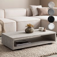 FineBuy Couchtisch 100x50x25 cm Sofatisch Modern, Design Wohnzimmertisch Rechteckig mit Stauraum, Loungetisch Schlicht, Kaffeetisch Groß | Farbe: Weiß FineBuy Couchtisch 100x50x25 cm Sofatisch Modern, Design Wohnzimmertisch Rechteckig mit Stauraum, Loungetisch Schlicht, Kaffeetisch Groß | Farbe: Weiß