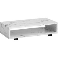 FineBuy Couchtisch 100x50x25 cm Sofatisch Modern, Design Wohnzimmertisch Rechteckig mit Stauraum, Loungetisch Schlicht, Kaffeetisch Groß | Farbe: Beige FineBuy Couchtisch 100x50x25 cm Sofatisch Modern, Design Wohnzimmertisch Rechteckig mit Stauraum, Loungetisch Schlicht, Kaffeetisch Groß | Farbe: Beige