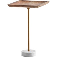 FineBuy Beistelltisch Mango Massivholz Echter Marmor 35x35x55 cm Anstelltisch, Kleiner Abstelltisch Quadratisch, Wohnzimmertisch Couch Modern, Sofatisch Hoch | Farbe: Braun FineBuy Beistelltisch Mango Massivholz Echter Marmor 35x35x55 cm Anstelltisch, Kleiner Abstelltisch Quadratisch, Wohnzimmertisch Couch Modern, Sofatisch Hoch | Farbe: Braun