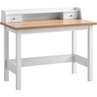 FineBuy Schreibtisch 106x53x90 cm Weiß Bürotisch mit Schublade, Homeoffice Computertisch Platzsparend mit Stauraum, Büro Laptoptisch Arbeitszimmer | Farbe: Weiß FineBuy Schreibtisch 106x53x90 cm Weiß Bürotisch mit Schublade, Homeoffice Computertisch Platzsparend mit Stauraum, Büro Laptoptisch Arbeitszimmer | Farbe: Weiß