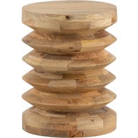 FineBuy Beistelltisch Mango Massivholz Naturgebleicht 35x35x45 cm Anstelltisch, Kleiner Abstelltisch Hellbraun Rund, Wohnzimmertisch Couch Modern, Sofatisch Blumentisch Hoch | Farbe: Braun FineBuy Beistelltisch Mango Massivholz Naturgebleicht 35x35x45 cm Anstelltisch, Kleiner Abstelltisch Hellbraun Rund, Wohnzimmertisch Couch Modern, Sofatisch Blumentisch Hoch | Farbe: Braun