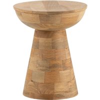 FineBuy Beistelltisch Mango Massivholz Naturgebleicht 37x37x45 cm Anstelltisch, Kleiner Abstelltisch Hellbraun Rund, Wohnzimmertisch Couch Rillenmuster Modern, Sofatisch Blumentisch Hoch | Farbe: Braun FineBuy Beistelltisch Mango Massivholz Naturgebleicht 37x37x45 cm Anstelltisch, Kleiner Abstelltisch Hellbraun Rund, Wohnzimmertisch Couch Rillenmuster Modern, Sofatisch Blumentisch Hoch | Farbe: Braun
