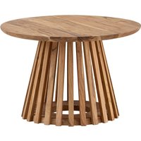 FineBuy Couchtisch 60x60x40 cm Akazie Massivholz Hellbraun Sofatisch Rund, Design Wohnzimmertisch mit Gittergestell, Kaffeetisch Wohnzimmer Modern | Farbe: Braun FineBuy Couchtisch 60x60x40 cm Akazie Massivholz Hellbraun Sofatisch Rund, Design Wohnzimmertisch mit Gittergestell, Kaffeetisch Wohnzimmer Modern | Farbe: Braun