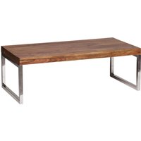 FineBuy Couchtisch 120 x 60 x 40 cm Sheesham Massiv Holz Tisch, Massiver Design Wohnzimmertisch aus Massivholz, Beistelltisch Rechteckig Braun | Farbe: Braun FineBuy Couchtisch 120 x 60 x 40 cm Sheesham Massiv Holz Tisch, Massiver Design Wohnzimmertisch aus Massivholz, Beistelltisch Rechteckig Braun | Farbe: Braun