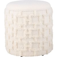 FineBuy Sitzhocker mit Stauraum 45×40 cm, Runder Polsterhocker mit weichem Strukturstoff & Deckel, Moderner Aufbewahrungshocker in Creme, Bequemer Hocker für Wohnzimmer, Schlafzimmer & Flur | Farbe: Beige FineBuy Sitzhocker mit Stauraum 45×40 cm, Runder Polsterhocker mit weichem Strukturstoff & Deckel, Moderner Aufbewahrungshocker in Creme, Bequemer Hocker für Wohnzimmer, Schlafzimmer & Flur | Farbe: Beige