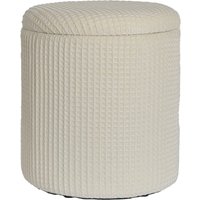 FineBuy Sitzhocker mit Stauraum rund Ø40×45 cm Beige Baumwolle, Hocker mit abnehmbarem Deckel, Aufbewahrungshocker Stoff, Beistellhocker & Fußhocker für Wohnzimmer Schlafzimmer Flur | Farbe: Beige FineBuy Sitzhocker mit Stauraum rund Ø40×45 cm Beige Baumwolle, Hocker mit abnehmbarem Deckel, Aufbewahrungshocker Stoff, Beistellhocker & Fußhocker für Wohnzimmer Schlafzimmer Flur | Farbe: Beige