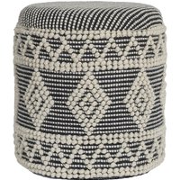 FineBuy Sitzhocker aus Wolle Ø 40 x 45 cm Grau-Creme Rund Boho Hocker mit Stauraum & abnehmbarem Deckel, Polsterhocker Modern für Wohnzimmer Schlafzimmer Flur | Farbe: Grau FineBuy Sitzhocker aus Wolle Ø 40 x 45 cm Grau-Creme Rund Boho Hocker mit Stauraum & abnehmbarem Deckel, Polsterhocker Modern für Wohnzimmer Schlafzimmer Flur | Farbe: Grau