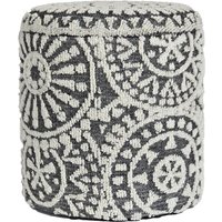 FineBuy Sitzhocker rund Ø 40 × 45 cm Grau-Creme aus Wolle mit Stauraum, abnehmbarer Deckel, Fußhocker im Boho Design, Aufbewahrungshocker für Wohnzimmer Schlafzimmer Flur | Farbe: Grau FineBuy Sitzhocker rund Ø 40 × 45 cm Grau-Creme aus Wolle mit Stauraum, abnehmbarer Deckel, Fußhocker im Boho Design, Aufbewahrungshocker für Wohnzimmer Schlafzimmer Flur | Farbe: Grau