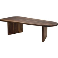 FineBuy Couchtisch Sheesham Massivholz oval 120cm · Handgefertigter Wohnzimmertisch im modernen Design mit abgerundeter Form · Flacher Sofatisch aus Echtholz | Farbe: Braun FineBuy Couchtisch Sheesham Massivholz oval 120cm · Handgefertigter Wohnzimmertisch im modernen Design mit abgerundeter Form · Flacher Sofatisch aus Echtholz | Farbe: Braun