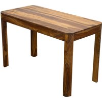 FineBuy Esstisch Sheesham Massivholz 120cm für bis zu 6 Personen · Rechteckiger Esszimmertisch im Landhaus Design · Handgefertigter Küchentisch mit abgerundeten Kanten für Esszimmer oder Küche | Farbe: Braun FineBuy Esstisch Sheesham Massivholz 120cm für bis zu 6 Personen · Rechteckiger Esszimmertisch im Landhaus Design · Handgefertigter Küchentisch mit abgerundeten Kanten für Esszimmer oder Küche | Farbe: Braun
