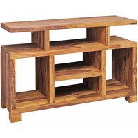 FineBuy Sideboard Sheesham Massivholz 115 x 76 x 40 cm Landhaus-Stil, Fernseh-Kommode mit Staufächern, TV-Schrank Anrichte Echt-Holz mit 4 Standbeinen | Farbe: Braun FineBuy Sideboard Sheesham Massivholz 115 x 76 x 40 cm Landhaus-Stil, Fernseh-Kommode mit Staufächern, TV-Schrank Anrichte Echt-Holz mit 4 Standbeinen | Farbe: Braun