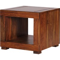 FineBuy Sheesham Massiv-Holz Couchtisch 50 x 50 cm Wohnzimmer-Tisch Design dunkel-braun Landhaus-Stil Beistelltisch Natur-Produkt Echtholz Unikat quadratisch Wohnzimmermöbel modern Massivholzmöbel | Farbe: Braun FineBuy Sheesham Massiv-Holz Couchtisch 50 x 50 cm Wohnzimmer-Tisch Design dunkel-braun Landhaus-Stil Beistelltisch Natur-Produkt Echtholz Unikat quadratisch Wohnzimmermöbel modern Massivholzmöbel | Farbe: Braun