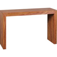 FineBuy Konsolentisch Massivholz 115x40x75 cm Flurtisch, Design Dielentisch Anrichte Schmal, Arbeitstisch Schreibtisch Modern, Konsole Eingangstisch Naturholz | Farbe: Braun FineBuy Konsolentisch Massivholz 115x40x75 cm Flurtisch, Design Dielentisch Anrichte Schmal, Arbeitstisch Schreibtisch Modern, Konsole Eingangstisch Naturholz | Farbe: Braun
