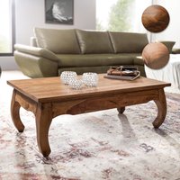 FineBuy Couchtisch Massiv-Holz 110 cm breit Wohnzimmer-Tisch Design dunkel-braun Landhaus-Stil Beistelltisch | Farbe: Braun FineBuy Couchtisch Massiv-Holz 110 cm breit Wohnzimmer-Tisch Design dunkel-braun Landhaus-Stil Beistelltisch | Farbe: Braun