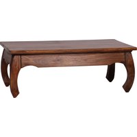 FineBuy Couchtisch Massiv-Holz 110 cm breit Wohnzimmer-Tisch Design dunkel-braun Landhaus-Stil Beistelltisch | Farbe: Braun FineBuy Couchtisch Massiv-Holz 110 cm breit Wohnzimmer-Tisch Design dunkel-braun Landhaus-Stil Beistelltisch | Farbe: Braun