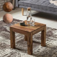 FineBuy Couchtisch Massiv-Holz 45 cm breit Wohnzimmer-Tisch Design Landhaus-Stil Beistelltisch natur Farbe wählbar | Farbe: Braun FineBuy Couchtisch Massiv-Holz 45 cm breit Wohnzimmer-Tisch Design Landhaus-Stil Beistelltisch natur Farbe wählbar | Farbe: Braun