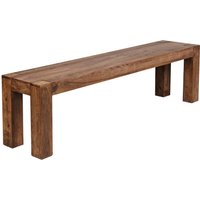 FineBuy Esszimmer Sitzbank Massiv-Holz Sheesham Holz-Bank Natur-Produkt Küchenbank im Landhaus-Stil Größe wählbar | Farbe: Braun FineBuy Esszimmer Sitzbank Massiv-Holz Sheesham Holz-Bank Natur-Produkt Küchenbank im Landhaus-Stil Größe wählbar | Farbe: Braun