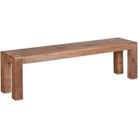 FineBuy Esszimmer Sitzbank Massiv-Holz Akazie Holz-Bank Natur-Produkt Küchenbank im Landhaus-Stil Größe wählbar | Farbe: Braun FineBuy Esszimmer Sitzbank Massiv-Holz Akazie Holz-Bank Natur-Produkt Küchenbank im Landhaus-Stil Größe wählbar | Farbe: Braun