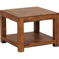 FineBuy Couchtisch Massivholz 60×60 cm · Quadratischer Wohnzimmertisch mit Ablage · Handgefertigter Echtholztisch im natürlichen Design · Stabil & nachhaltig gefertigt | Farbe: Braun FineBuy Couchtisch Massivholz 60×60 cm · Quadratischer Wohnzimmertisch mit Ablage · Handgefertigter Echtholztisch im natürlichen Design · Stabil & nachhaltig gefertigt | Farbe: Braun