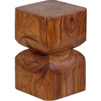 FineBuy Beistelltisch FB43540 Sheesham Vollholz 30x45x30cm Rustikaler Deko-Tisch, Blumentisch Holztisch Klein, Sofa Anstelltisch Braun| Kleiner Echtholz Tisch, Ablagetisch Wohnzimmertischchen | Farbe: Braun FineBuy Beistelltisch FB43540 Sheesham Vollholz 30x45x30cm Rustikaler Deko-Tisch, Blumentisch Holztisch Klein, Sofa Anstelltisch Braun| Kleiner Echtholz Tisch, Ablagetisch Wohnzimmertischchen | Farbe: Braun