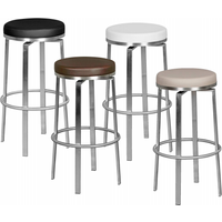 FineBuy Barhocker 42x76x42 cm Edelstahl Barstuhl 360° Drehbar, Thekenhocker Barsitz Gepolstert, Design Tresenstuhl Modern, Bistrohocker Hoch, Hoher Hocker für Bar | Farbe: Schwarz FineBuy Barhocker 42x76x42 cm Edelstahl Barstuhl 360° Drehbar, Thekenhocker Barsitz Gepolstert, Design Tresenstuhl Modern, Bistrohocker Hoch, Hoher Hocker für Bar | Farbe: Schwarz